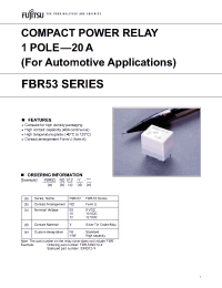 Datasheet FBR-53ND10Y производства Fujitsu